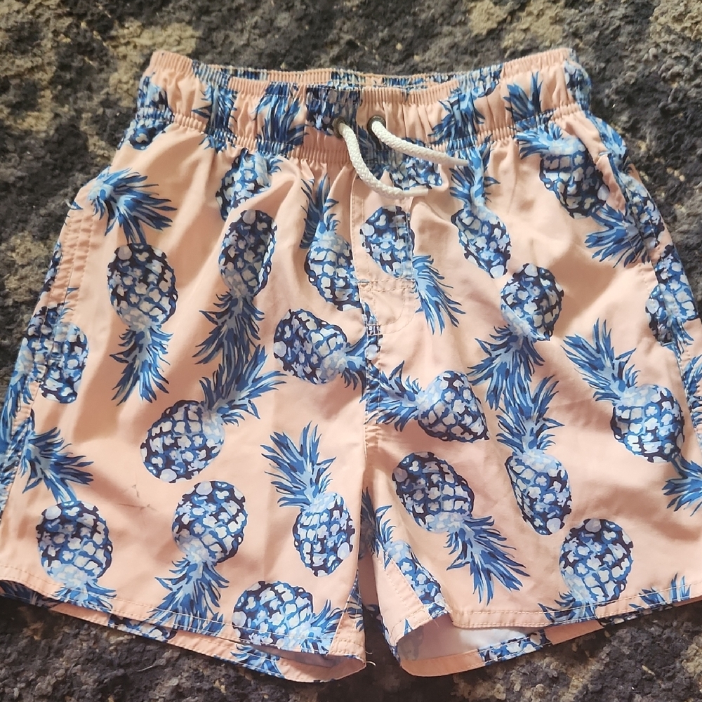 Boys Pineapple Print Class Club Swimsuit